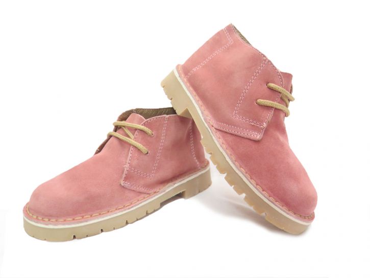 Tex Bota Gamuza Cordon Fray Mocho Suela de Zapato