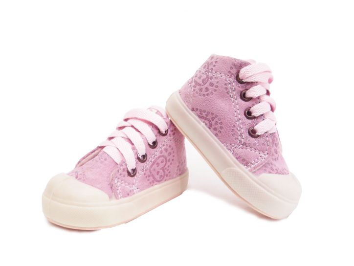 Bota de Gamuza Estampado con Brillo