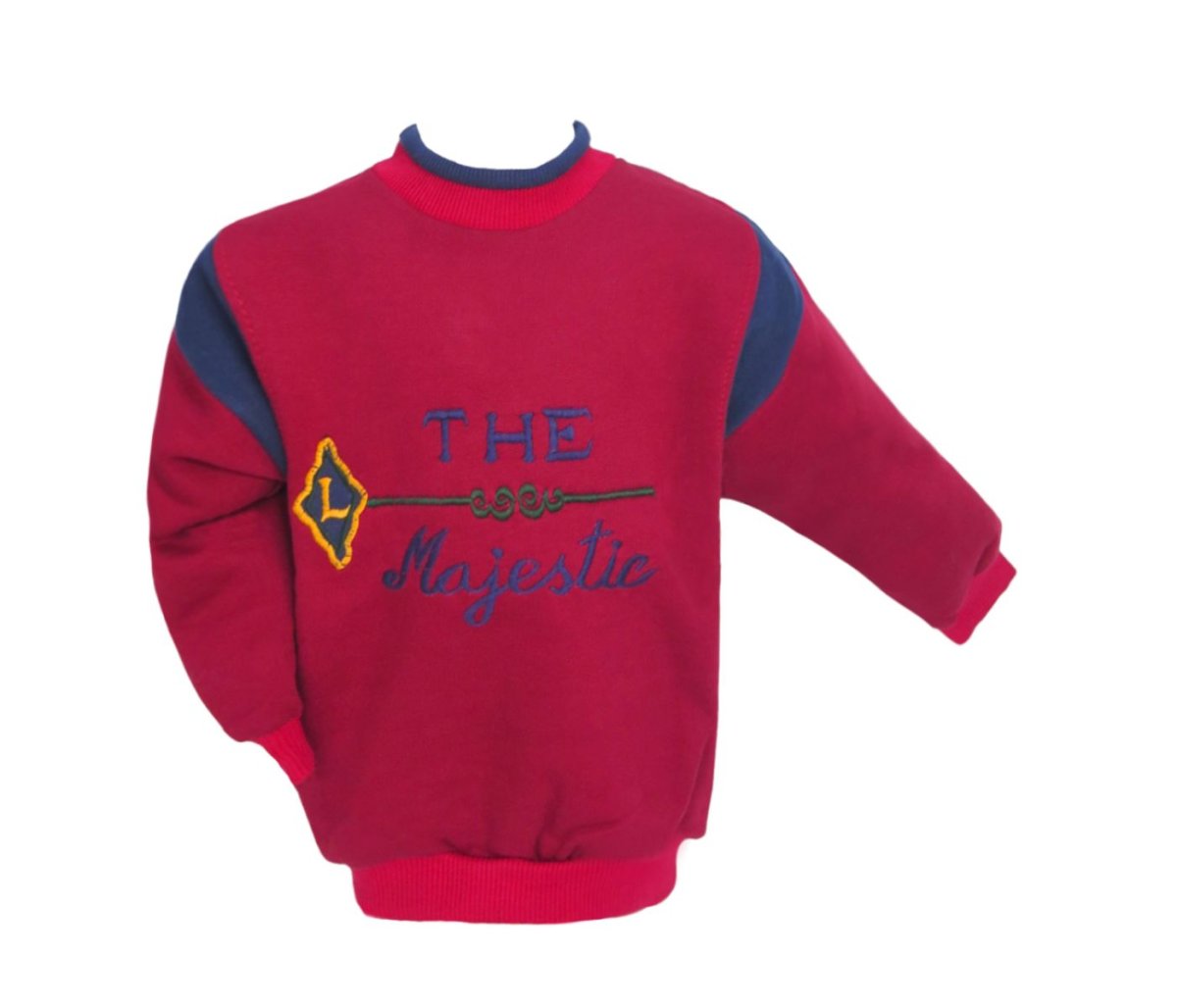 Buzo de Algodon Frizado Bordado "The Majestic"