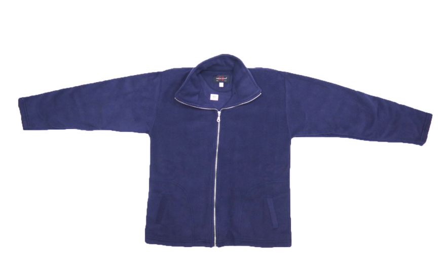 Campera Polar Colegial Sin Capucha