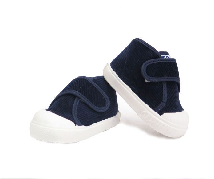 Bota  Corderoy Velcro Punta Reforzada