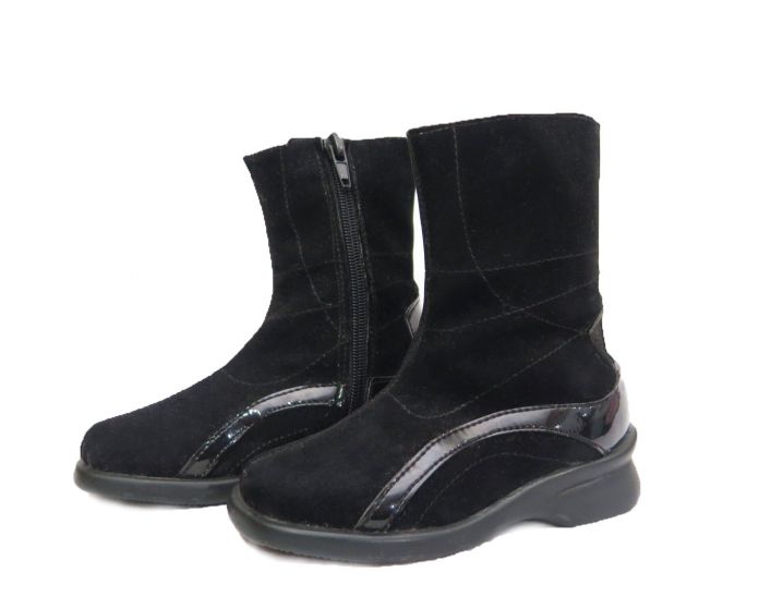 Media Bota Nobuk y Charol Cierre Gamuza