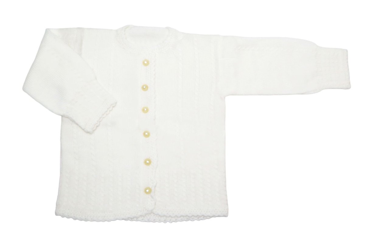 Saquito de Cashmilon Botones Brillantes