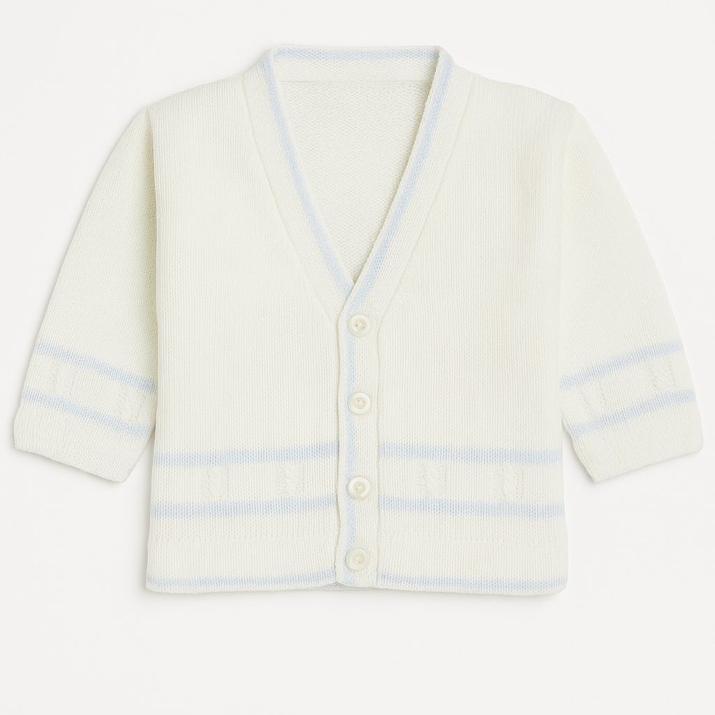 Saco Saquito de Cashmilon Tejido Cuello Combinado