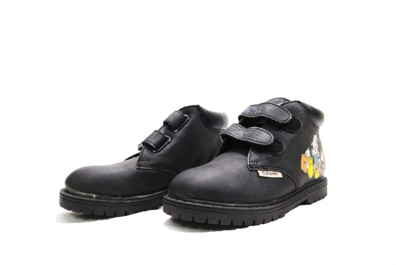 Bota de Cuerina Con Doble Velcro de Mickey