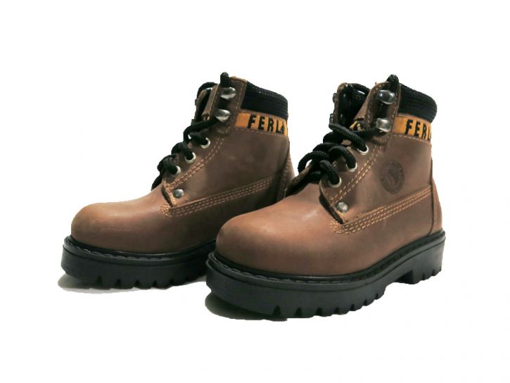 Borcego Bota Truck con Cordon de Cuero