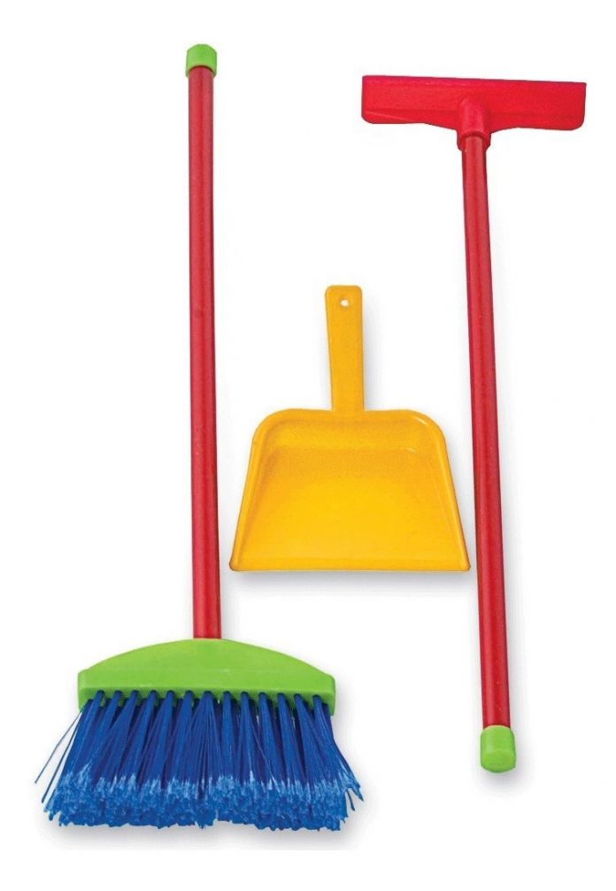 Set De Limpieza: Secador, Pala Y Escobar