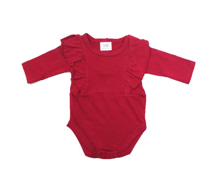 Body De Vestir Con Volados