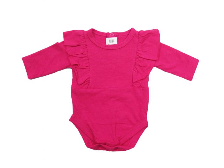 Body De Vestir Con Volados