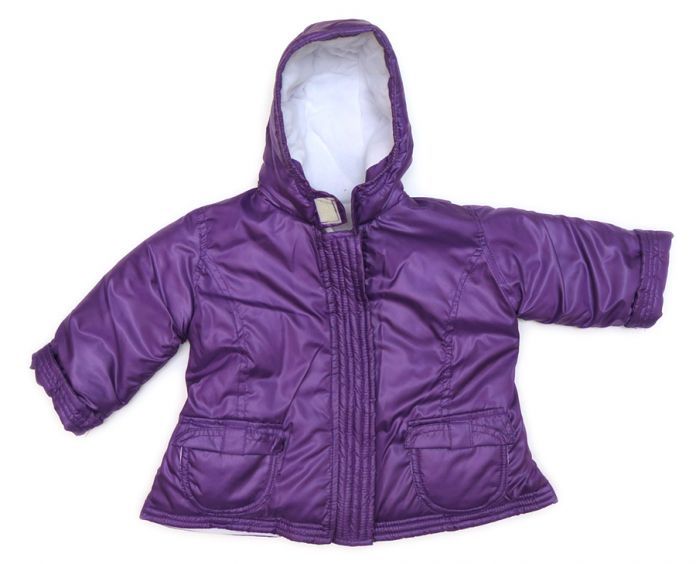 Campera con Capucha de Microfibra y Wata