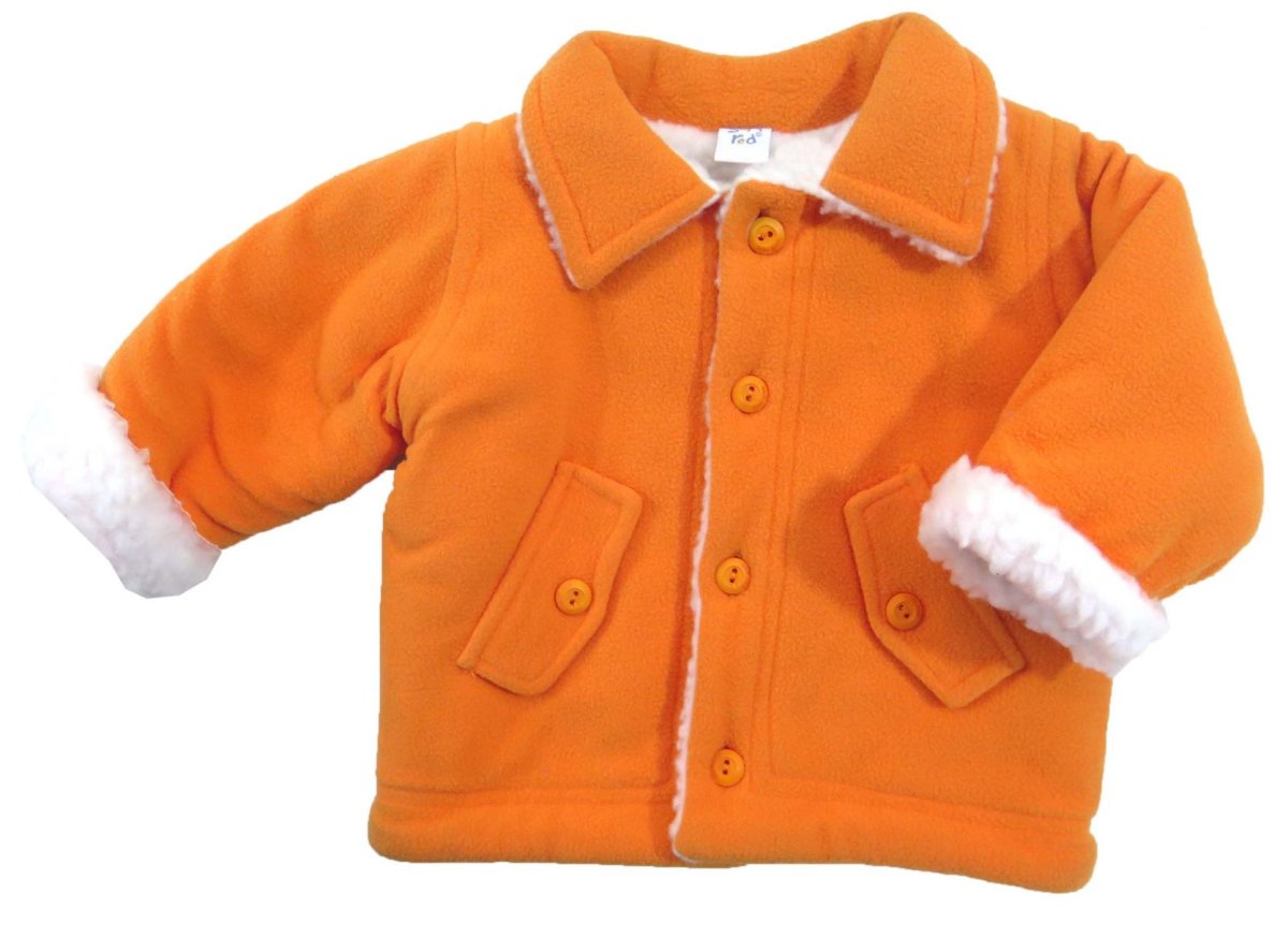 Campera de Polar y Corderito con Botones