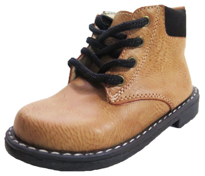 Borcego Bota Con Cordón Ecocuero