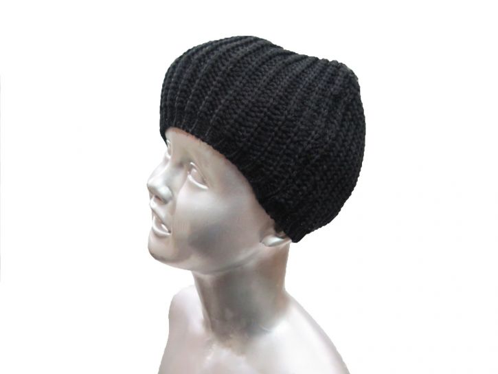 Gorro Tejido Lana Combinado