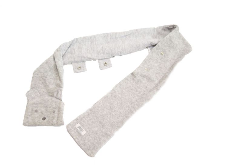 Bufanda de Towell y Algodon con Aplique de Oso