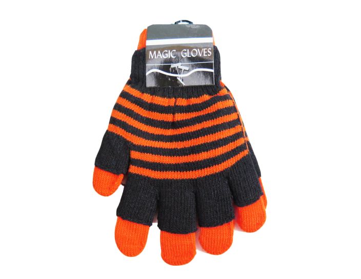 Guante Tejido Rayado Doble