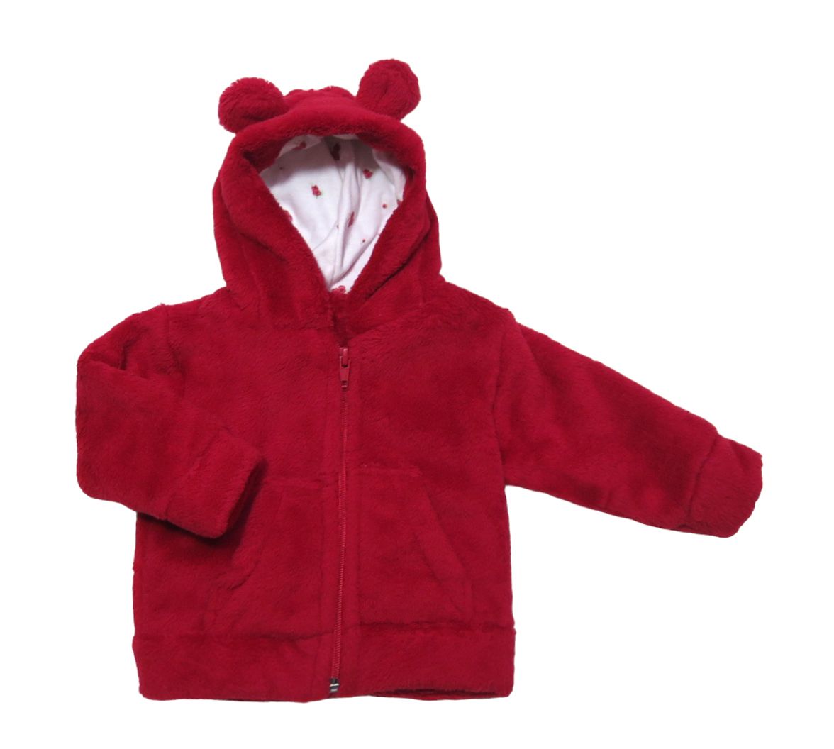 Campera Piel Con Capucha