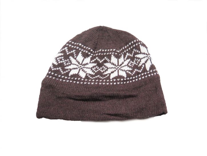 Gorro Tejido con Guarda Tipo Bariloche