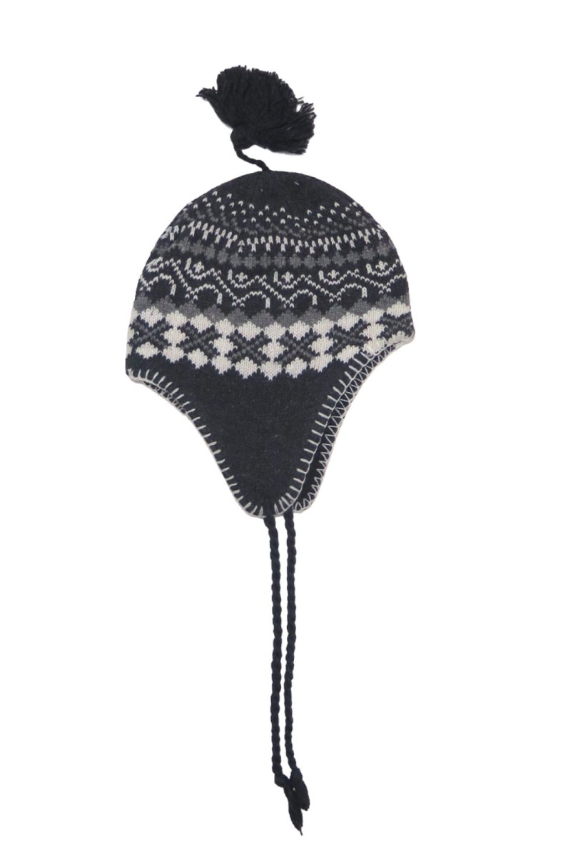 Gorro Tejido Coya con Trenzas