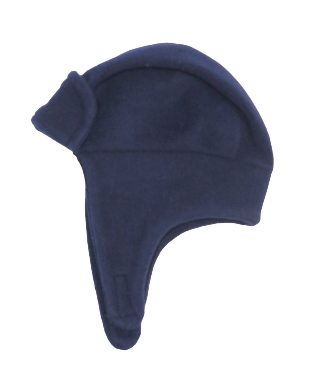 Gorro Tipo Aviador de Polar Con Abrojo Etiqueta Aplique Con Avion y Children´s