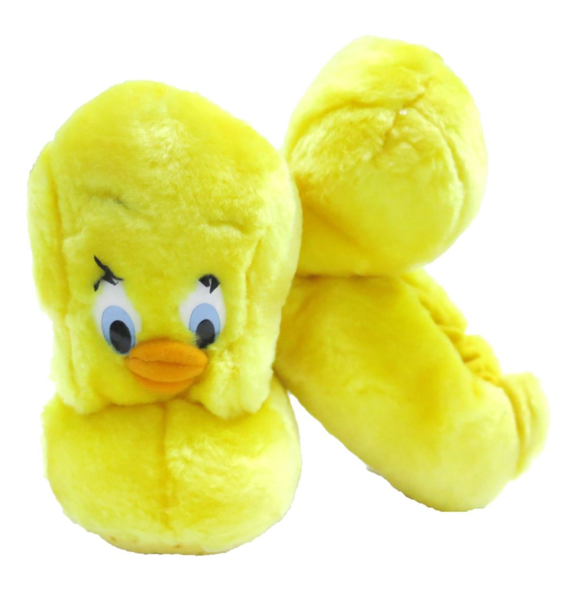 Pantufla Peluche Personaje Pajarito De Piel  "Piolin"