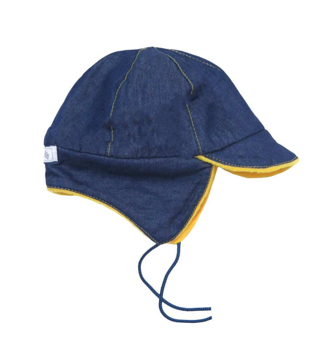 Gorro Aviador de Jean con Polar