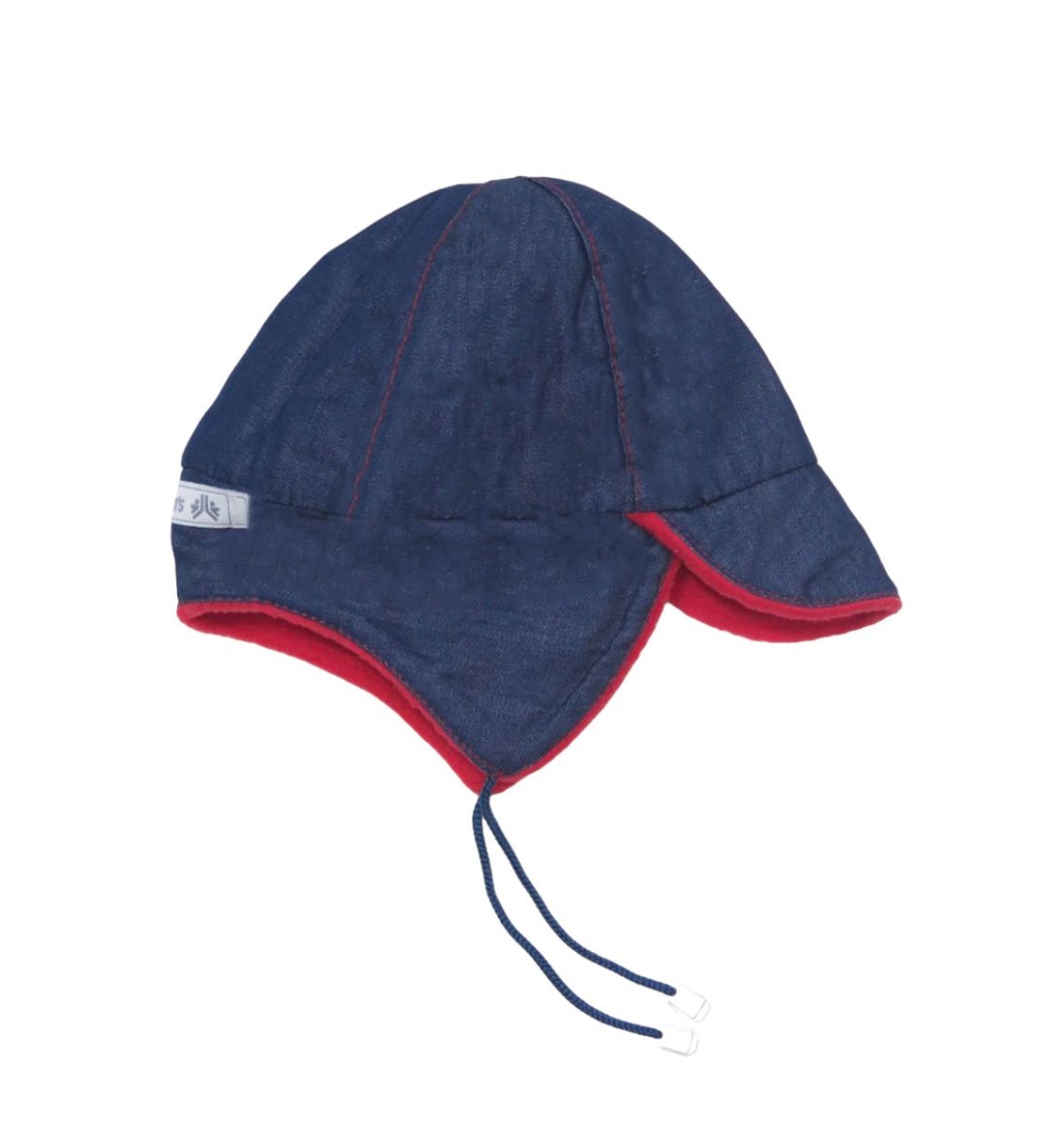 Gorro Aviador de Jean con Polar