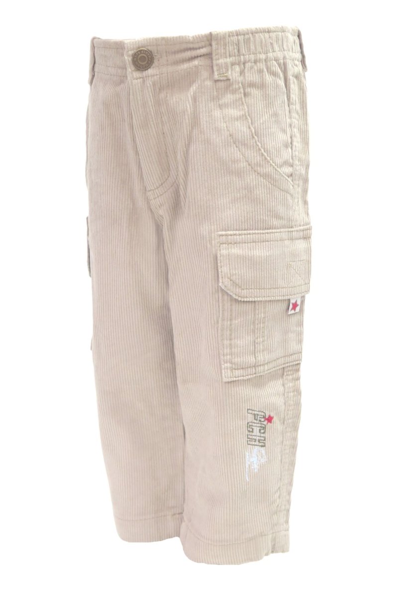 Pantalon de Corderoy con Bolsillos Tipo Cargo