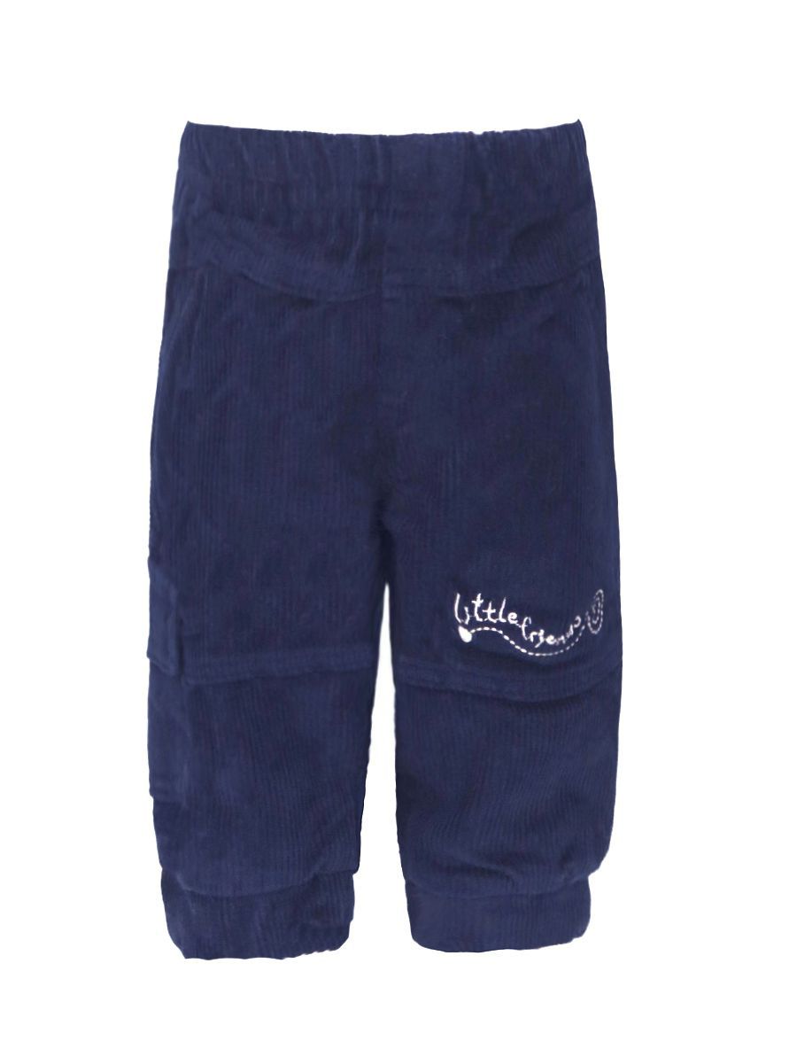 Pantalon de Corderoy con Puño y Bolsillo Cargo Tipo Gaucho