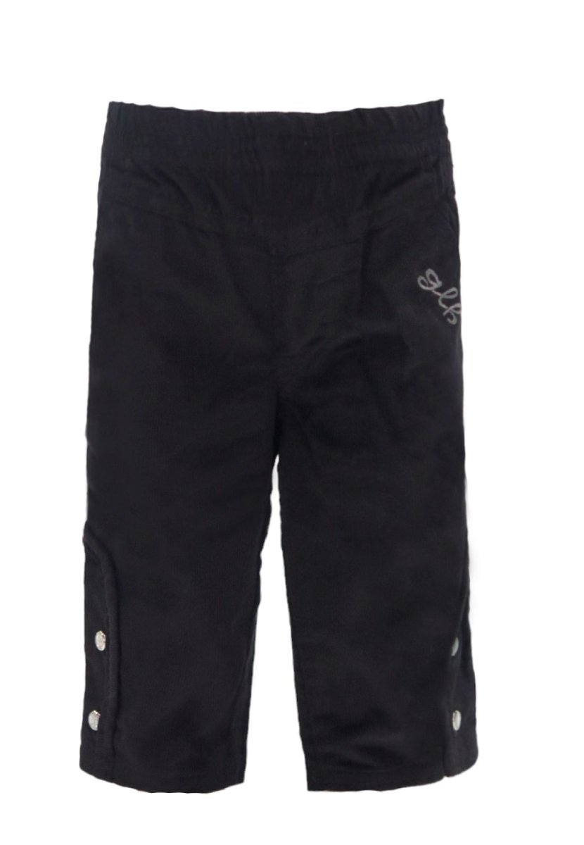Pantalon de Corderoy con Brillante y cintura Elastizada
