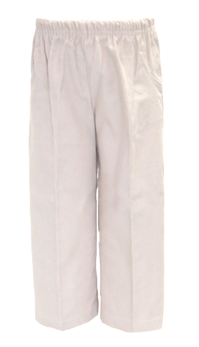 Pantalon de Corderoy con Cintura Elaztizada