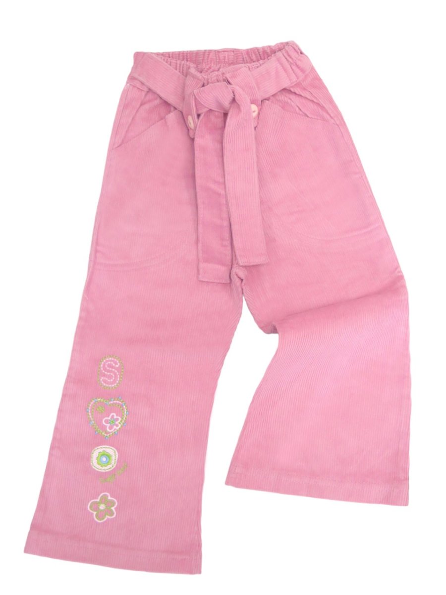 Pantalon de Corderoy Oxford Bordado