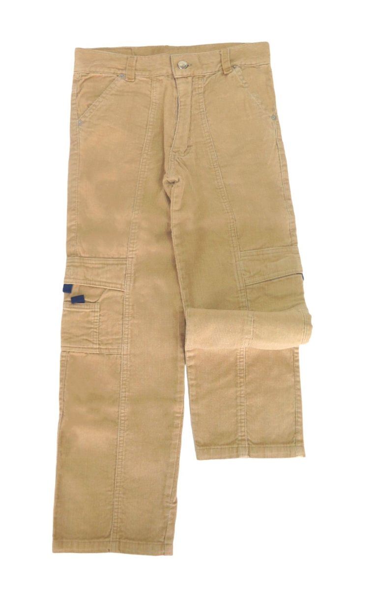 Pantalon de Corderoy con Bolsillo Cargo