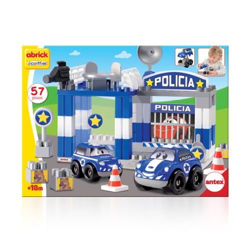 Estacion de Policia Tipo Playmobil 57 Piezas