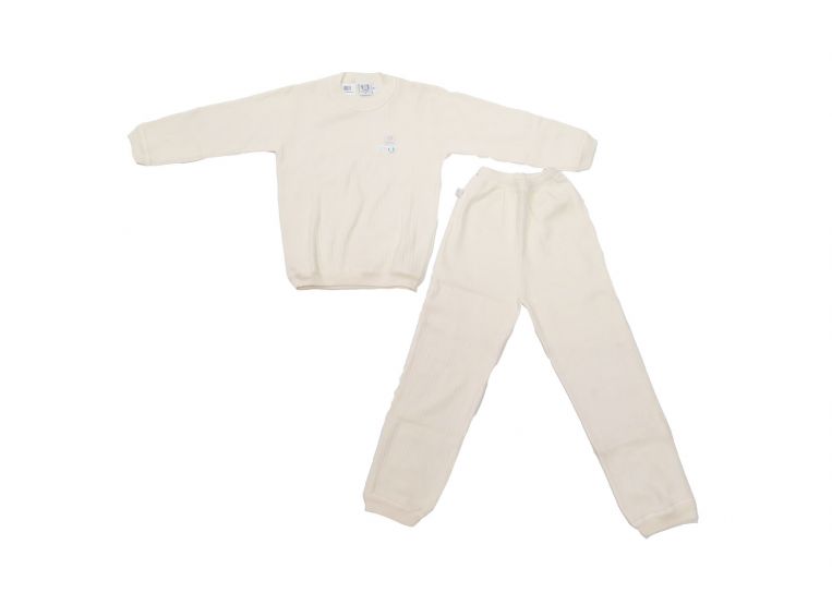 Pijama Invierno Remera Manga Larga y Pantalon