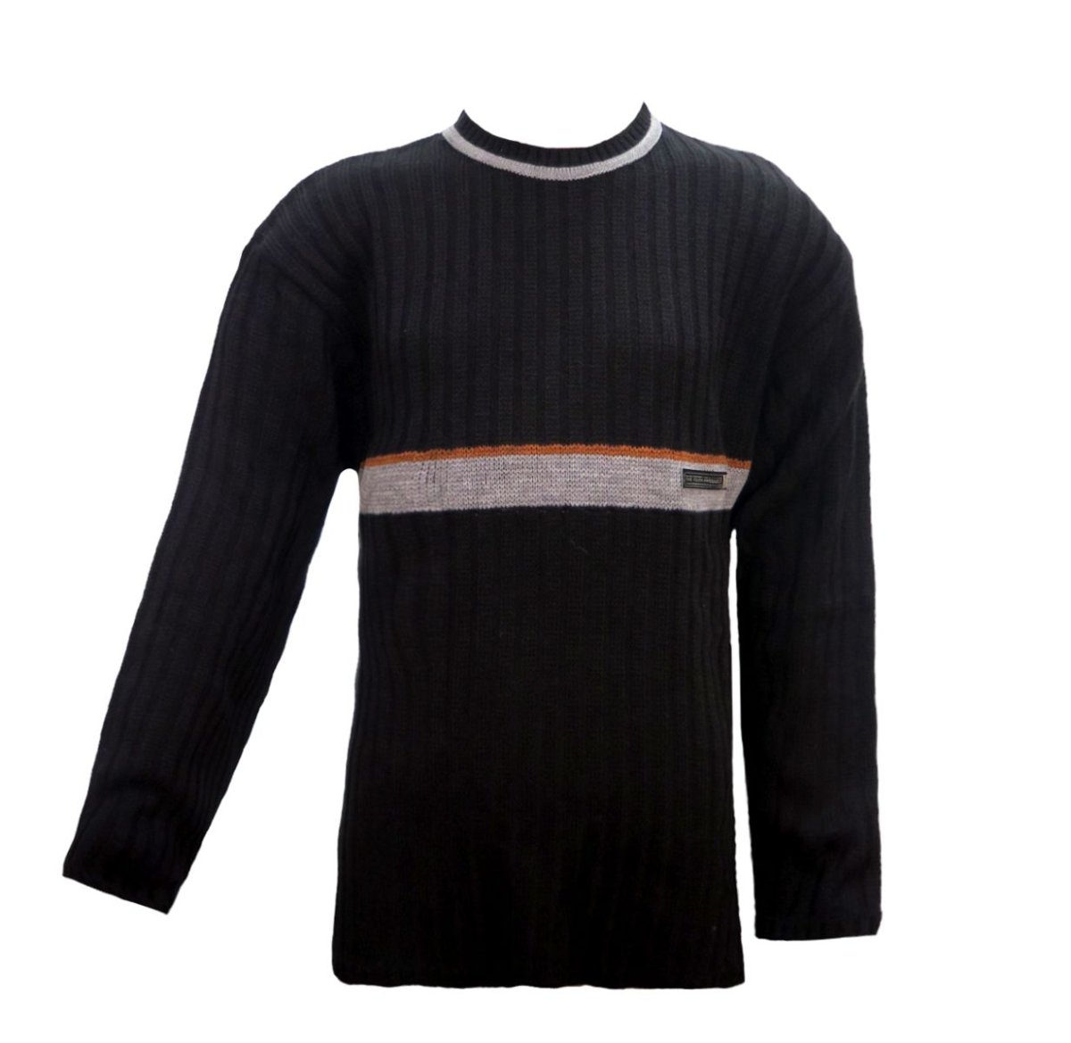 Pullover Sweater Tejido con Rayas