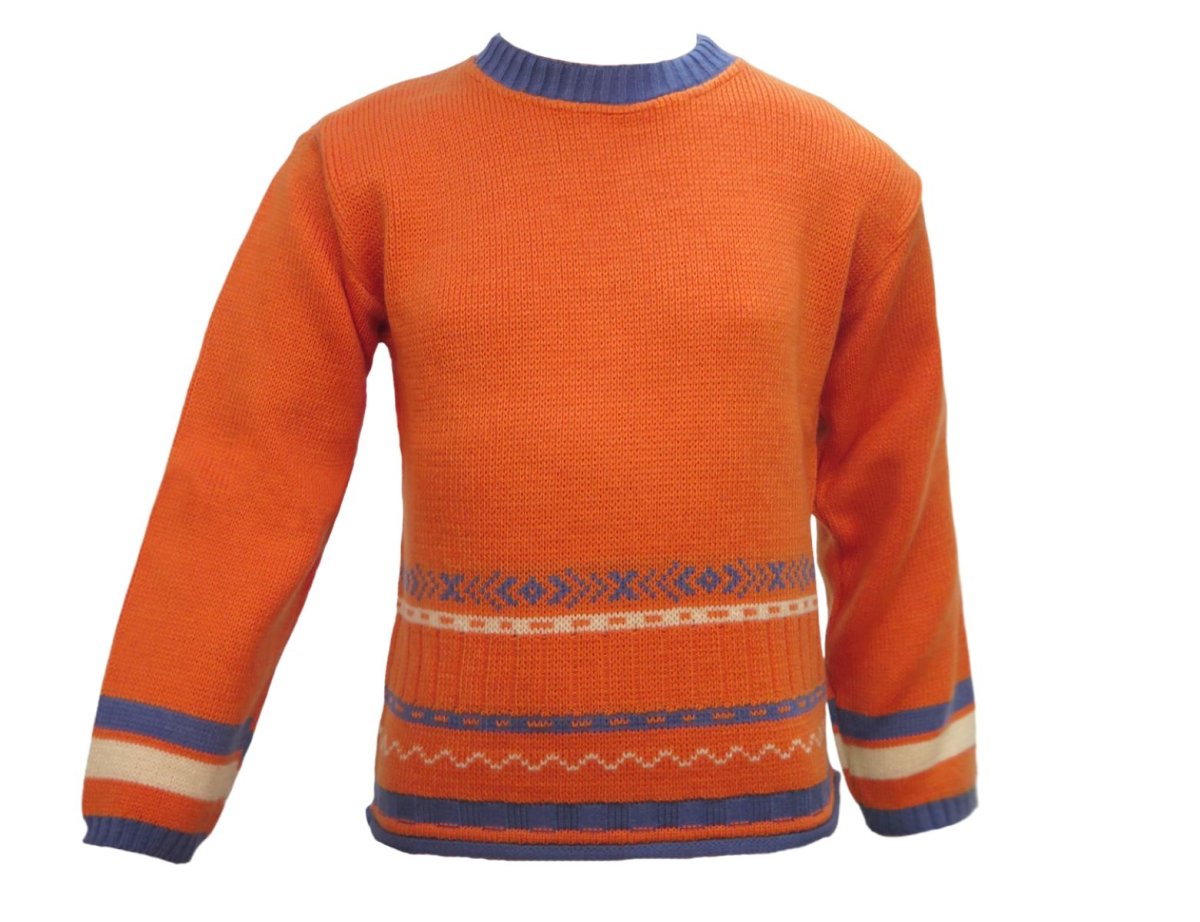 Pullover Sweater Tejido Bordado