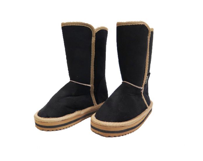 Bota tipo Barker Gamuza y Corderito - Pantubota