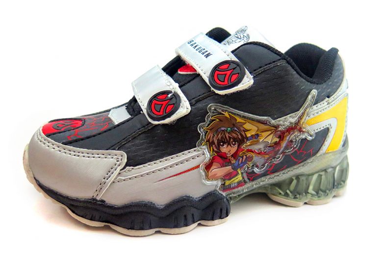 Zapatilla con luz Bakugan con belcro