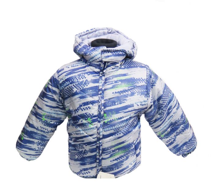 Campera Varon Reversible Estampada