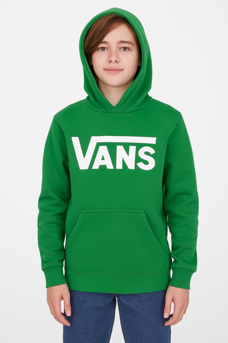 Buzo Frizado con Capucha Bordado Vans