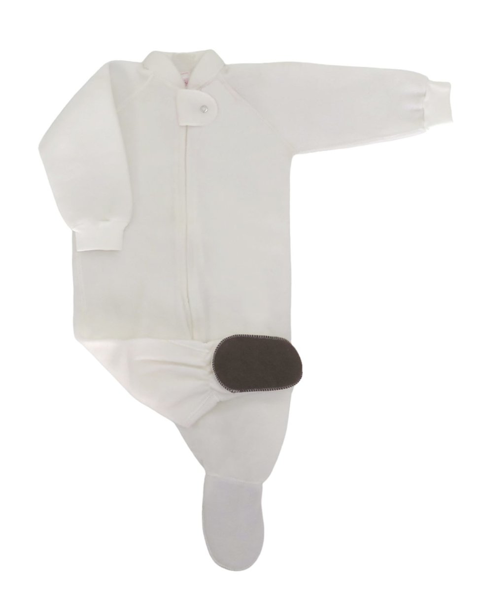 Enterito de Polar con Pie Cuello Mao Liso