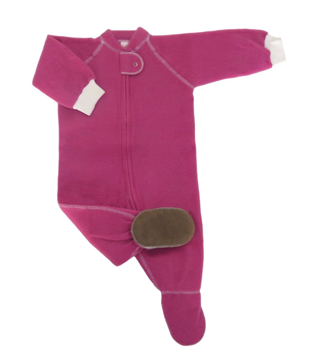 Enterito de Polar con Pie Cuello Mao Liso