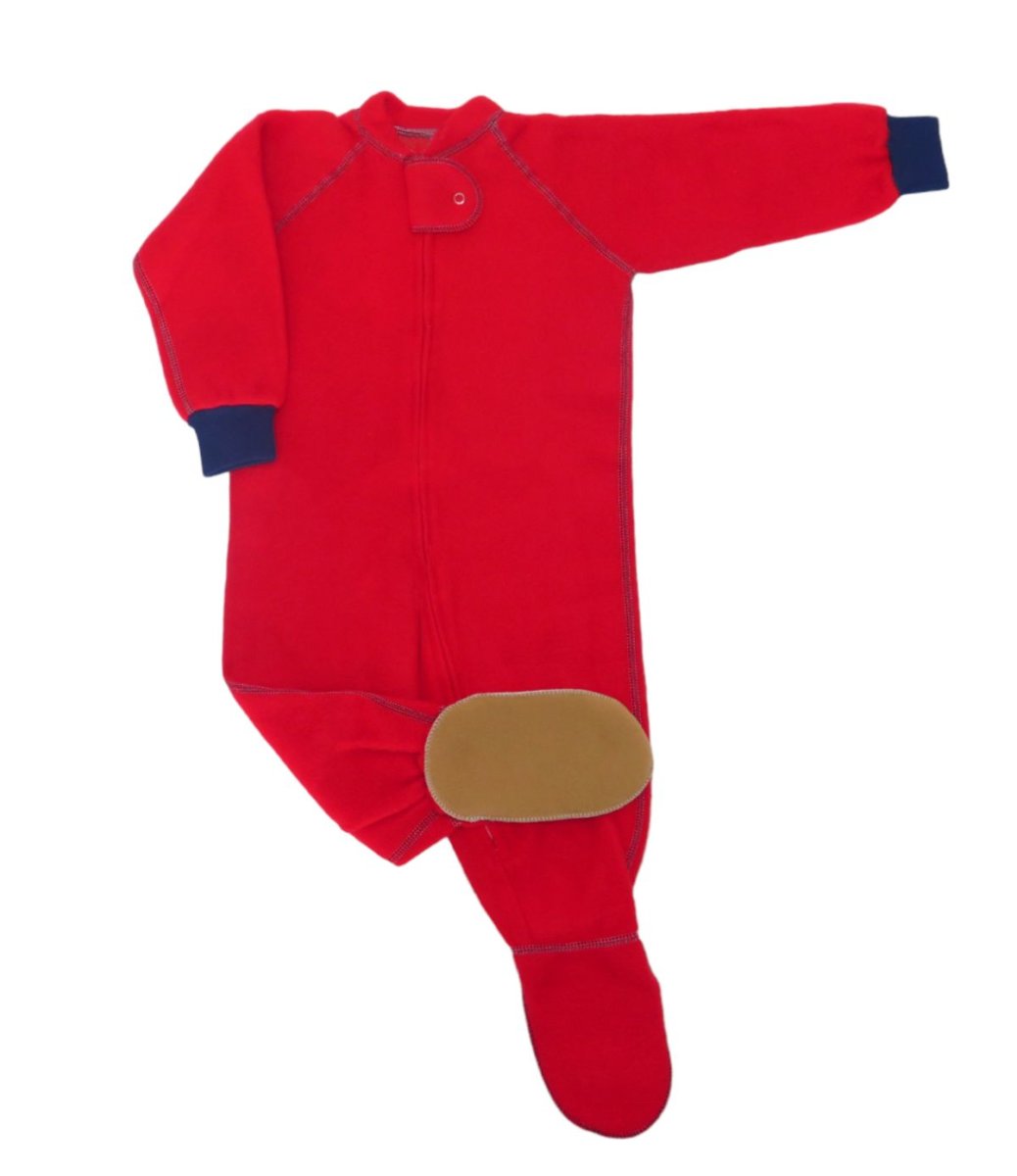 Enterito de Polar con Pie Cuello Mao Liso