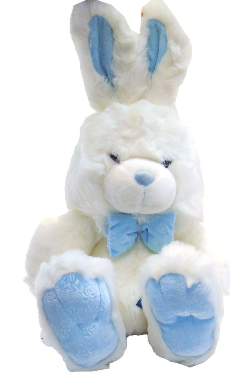 Peluche Conejo con Moño Terciopelo