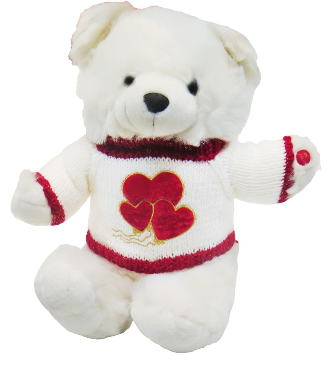 Peluche de Oso con Pullover Tejido