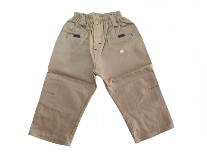 Pantalon Gabardina Bebe con Cintura Elastizada