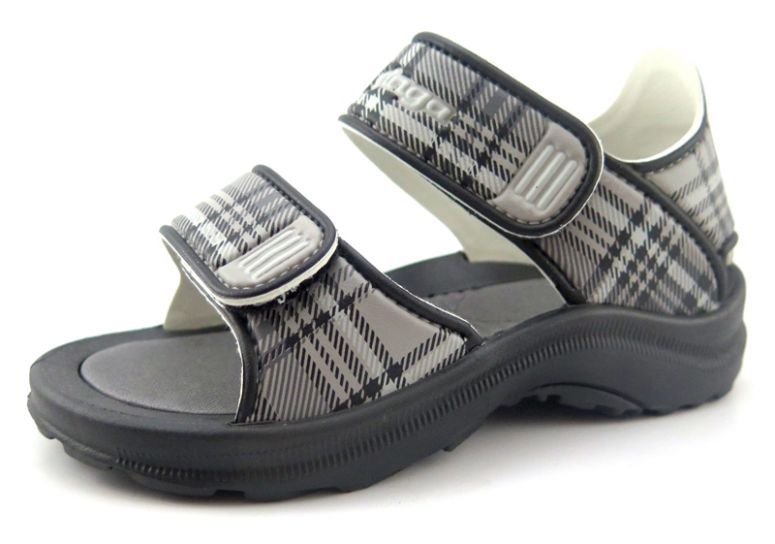 Sandalia de goma doble velcro