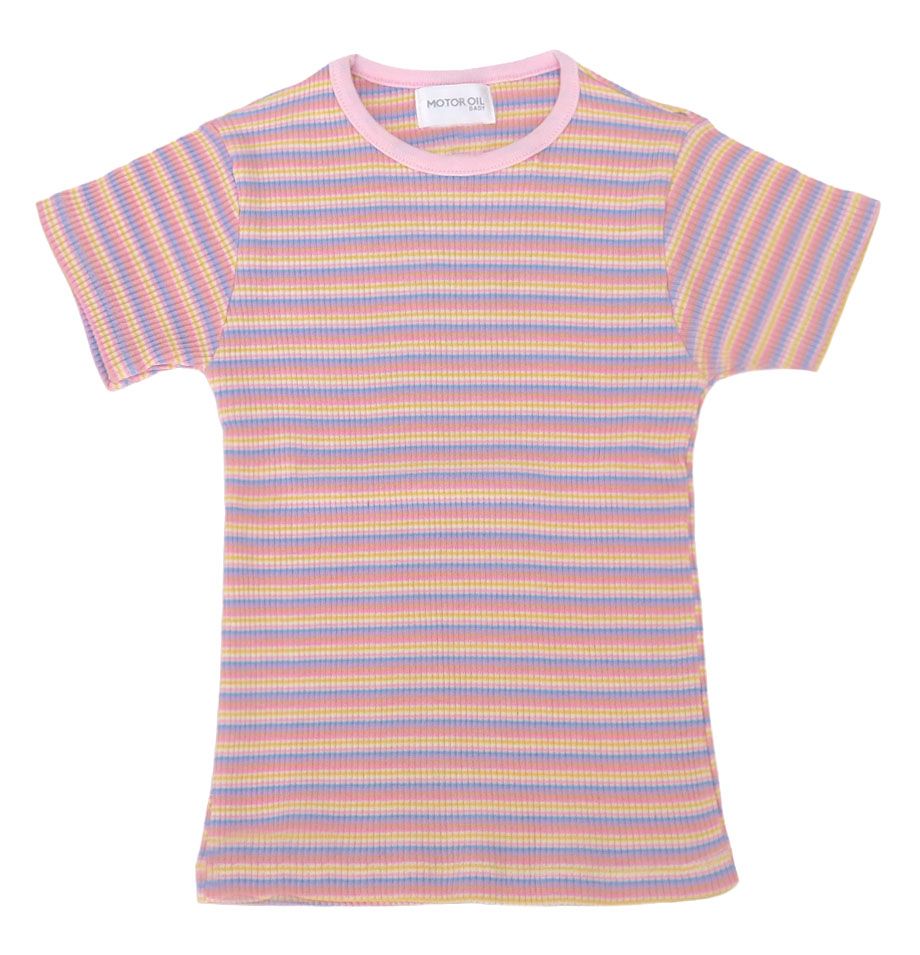 Remera Manga Corta Morley Rayada