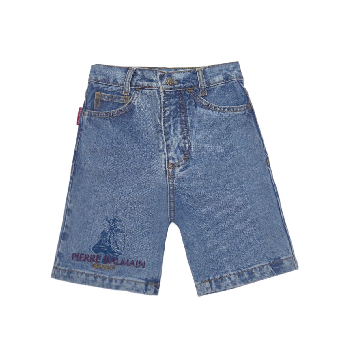 Bermuda de Jean Bordado