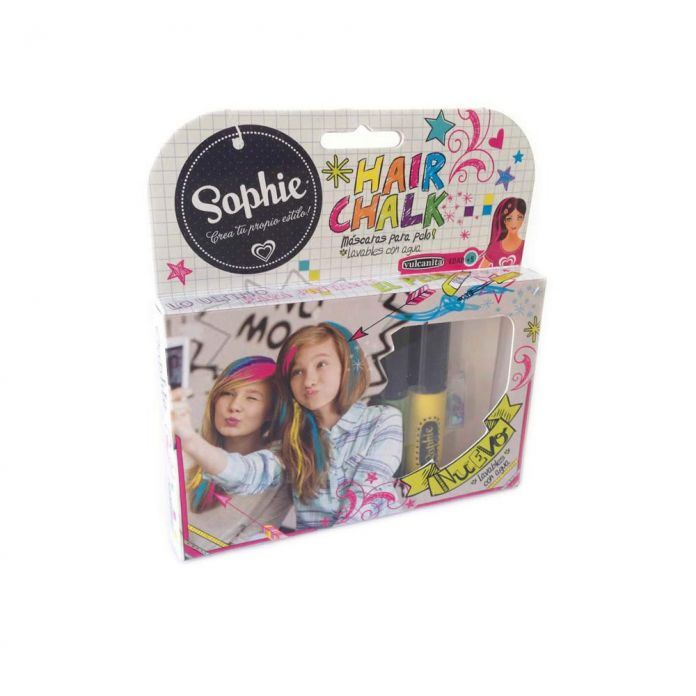 Mascara Para Pelo Pintura 2 Colores Surtidos Hair Chalk Sophie